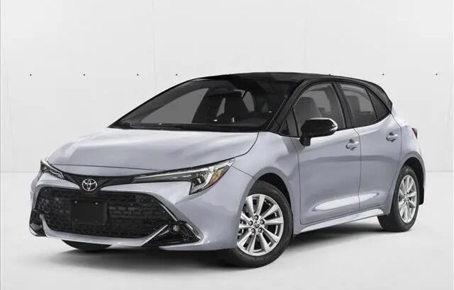 New 2025 Toyota Corolla Hatchback Nightshade Editi