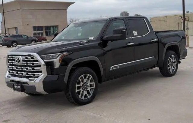 New 2025 Toyota Tundra 1794 Edition
